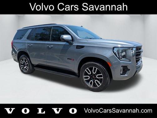 Satin Steel Metallic 2021 GMC Yukon AT4