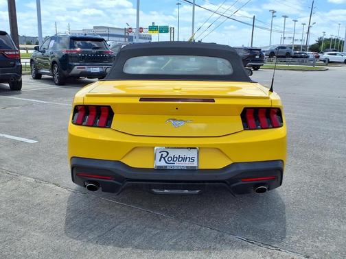 Yellow 2024 Ford Mustang EcoBoost