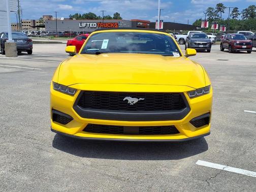 Yellow 2024 Ford Mustang EcoBoost