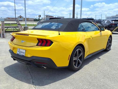Yellow 2024 Ford Mustang EcoBoost