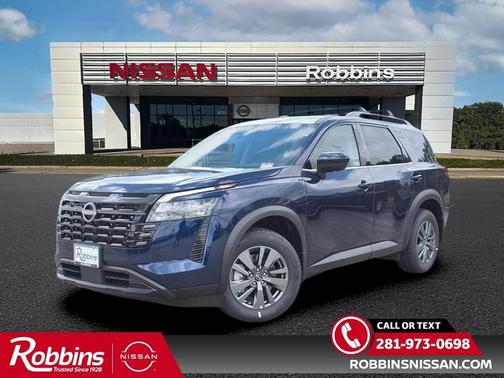 Deep Ocean Blue 2026 Nissan Pathfinder SV