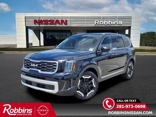 Ebony Black 2025 Kia Telluride S