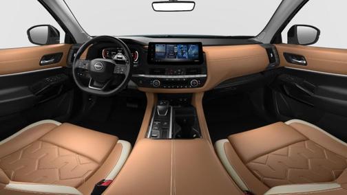 White 2026 Nissan Pathfinder Platinum