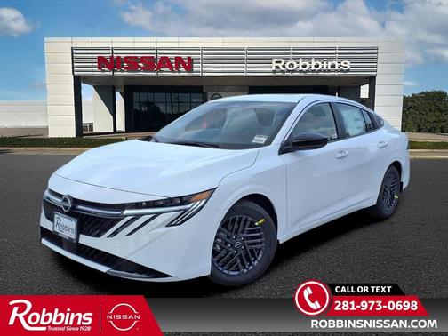 Cloud White 2026 Nissan Sentra SV