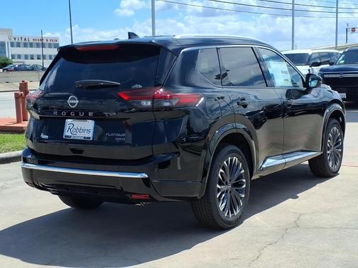 Black 2026 Nissan Rogue Platinum