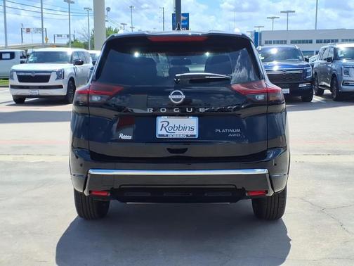 Black 2026 Nissan Rogue Platinum