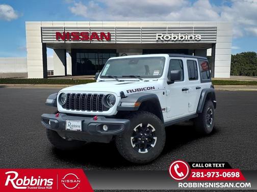 Bright White Clearcoat 2025 Jeep Wrangler Rubicon