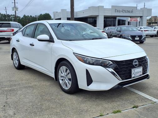 Cloud White 2025 Nissan Sentra S