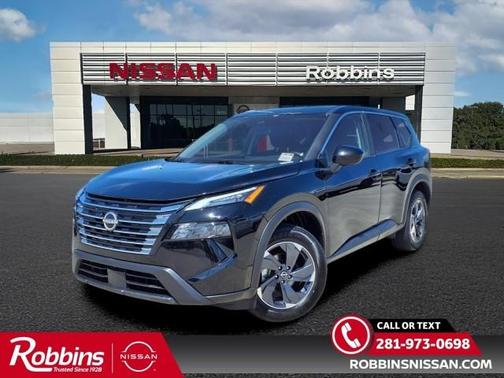 Black 2025 Nissan Rogue SV