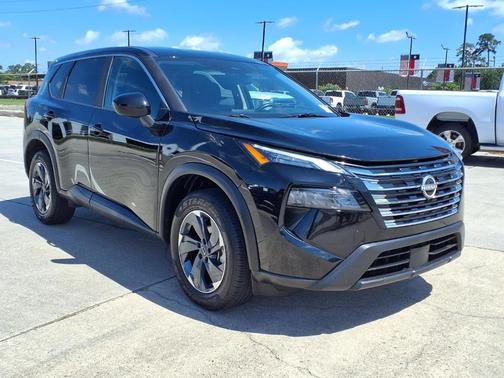 Black 2025 Nissan Rogue SV