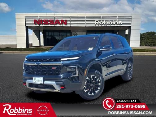 Mosaic Black Metallic 2025 Chevrolet Traverse Z71