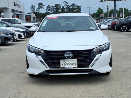 Cloud White 2025 Nissan Sentra S