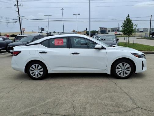 Cloud White 2025 Nissan Sentra S