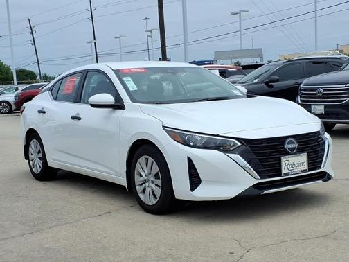 Cloud White 2025 Nissan Sentra S