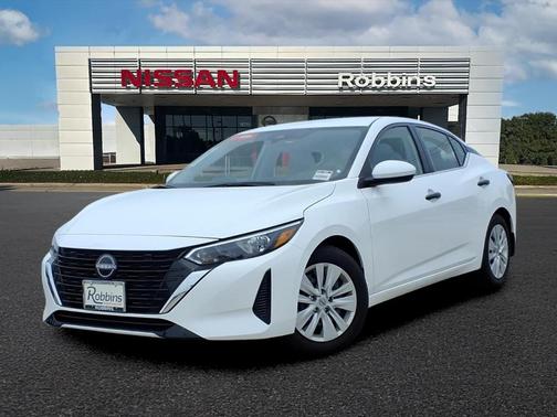 Cloud White 2025 Nissan Sentra S