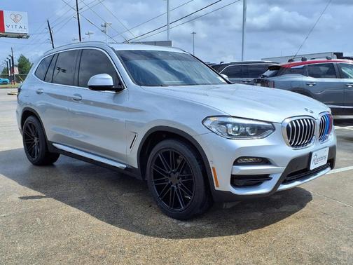 Glacier Silver Metallic 2021 BMW X3 sDrive30i