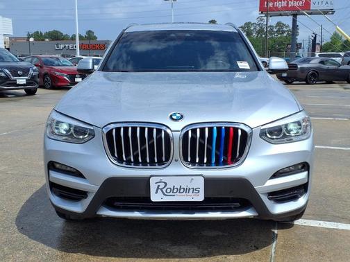 Glacier Silver Metallic 2021 BMW X3 sDrive30i