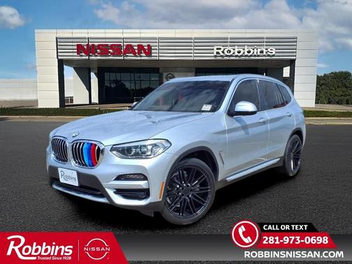 Glacier Silver Metallic 2021 BMW X3 sDrive30i