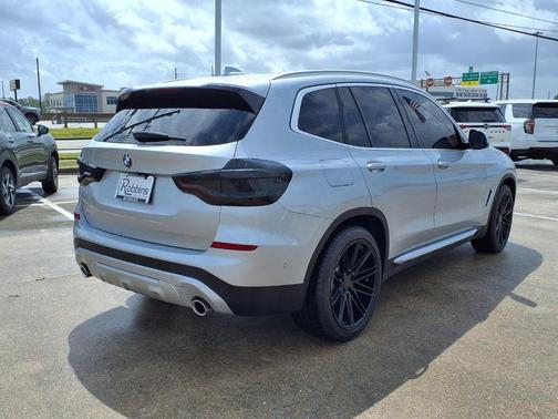 Glacier Silver Metallic 2021 BMW X3 sDrive30i