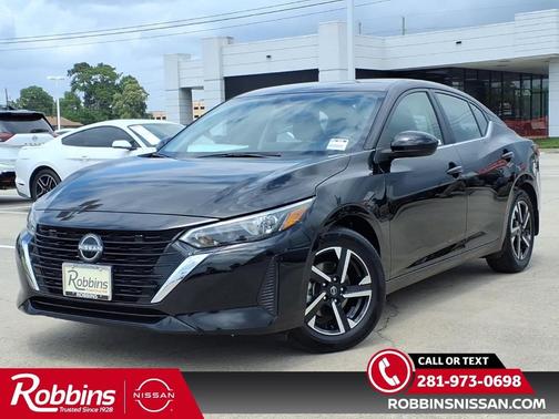 Black 2025 Nissan Sentra SV