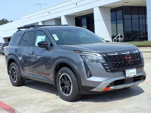 Gun Metallic 2026 Nissan Pathfinder Rock Creek