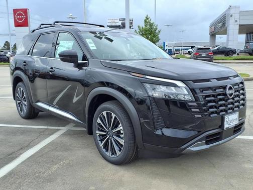Black 2026 Nissan Pathfinder Platinum