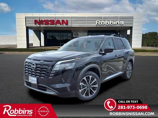 Black 2026 Nissan Pathfinder Platinum