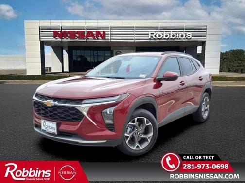 Crimson Metallic 2025 Chevrolet Trax LT