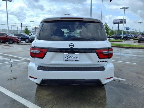 Aspen White 2022 Nissan Armada Platinum