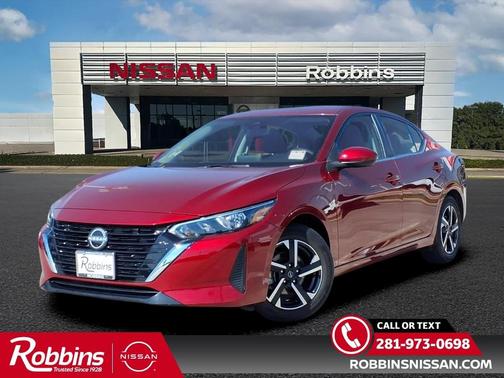 Scarlet Ember 2024 Nissan Sentra SV