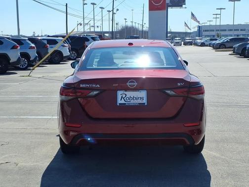 Scarlet Ember 2024 Nissan Sentra SV