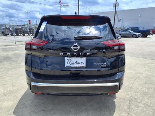 Black 2026 Nissan Rogue Platinum