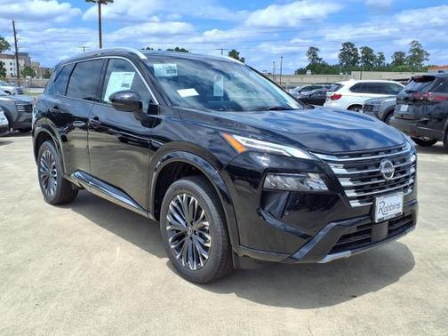 Black 2026 Nissan Rogue Platinum