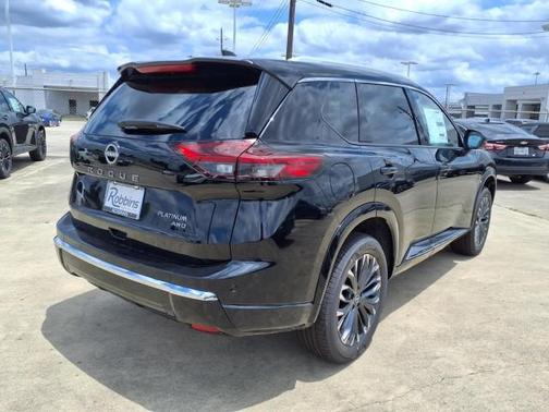 Black 2026 Nissan Rogue Platinum