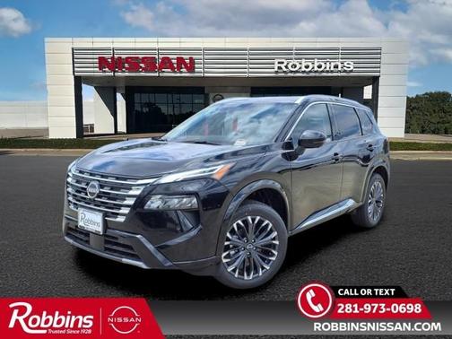 Black 2026 Nissan Rogue Platinum