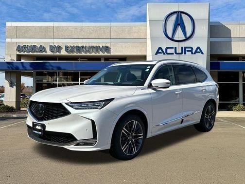 Platinum White Pearl 2026 Acura MDX Advance Package