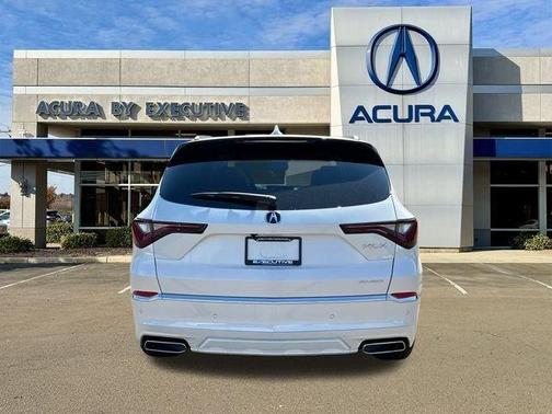 Platinum White Pearl 2026 Acura MDX Advance Package