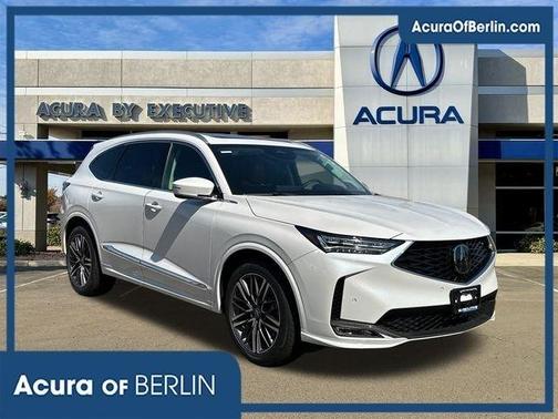 Platinum White Pearl 2026 Acura MDX Advance Package