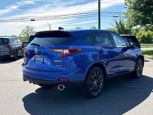 Blue 2025 Acura RDX A-Spec