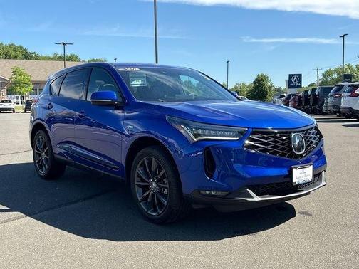 Blue 2025 Acura RDX A-Spec