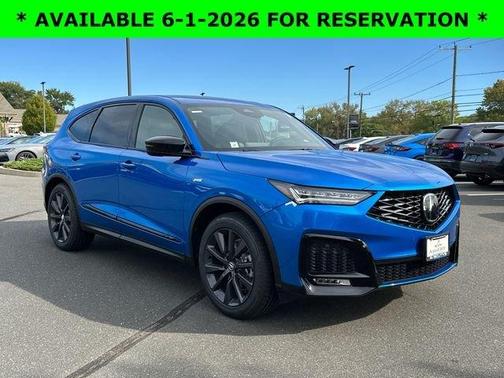 Blue 2026 Acura MDX A-Spec