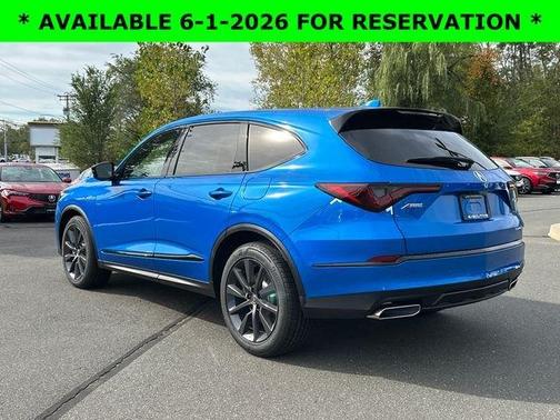 Blue 2026 Acura MDX A-Spec