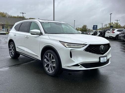 White 2023 Acura MDX Technology