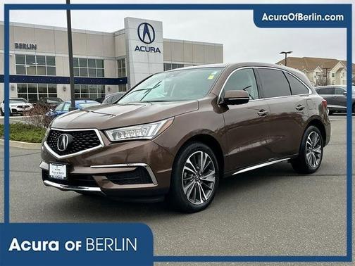 Brown 2020 Acura MDX 3.5L w/Technology Package