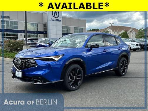 Blue 2025 Acura ADX A-Spec Advance