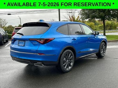 Blue 2026 Acura MDX A-Spec