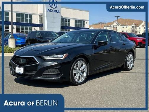 Black 2023 Acura TLX Technology
