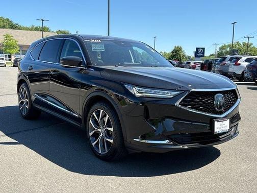 Black 2023 Acura MDX Technology