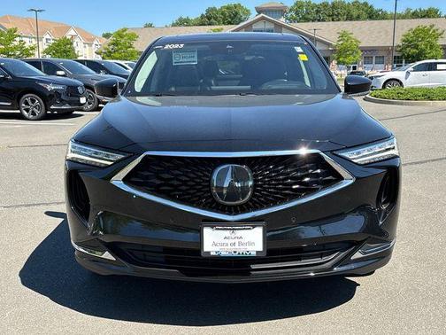 Black 2023 Acura MDX Technology