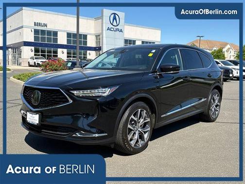Black 2023 Acura MDX Technology